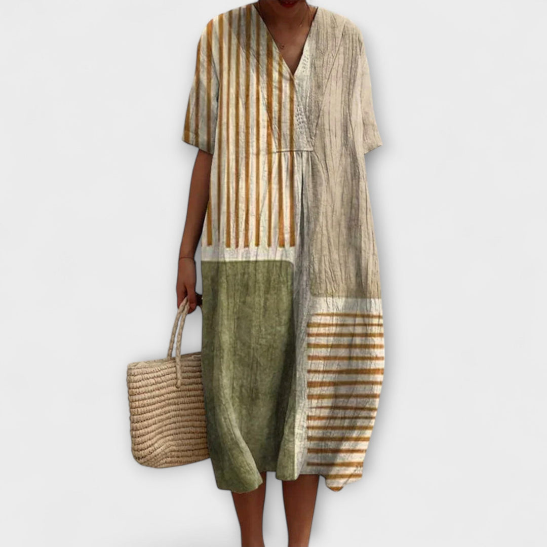 Rike – Knielanges Kleid Für Sommer