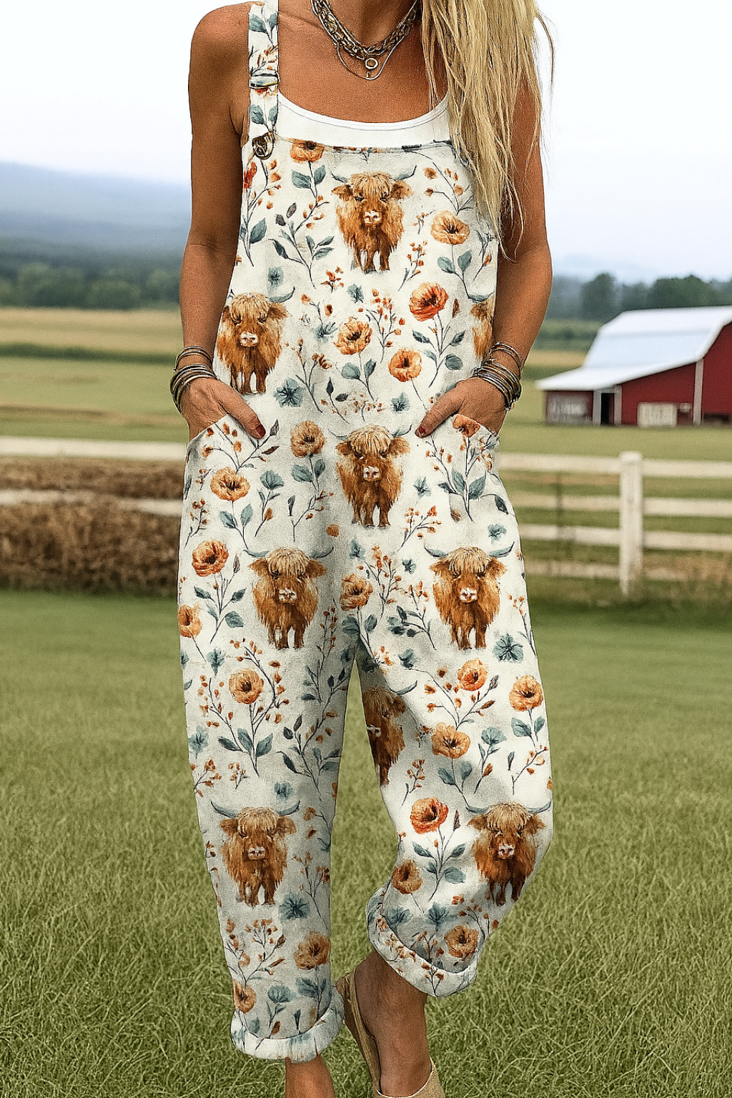 Eliza - Künstlerischer Overall-Jumpsuit