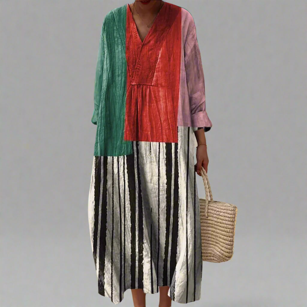 Fenja - Boho Maxikleid