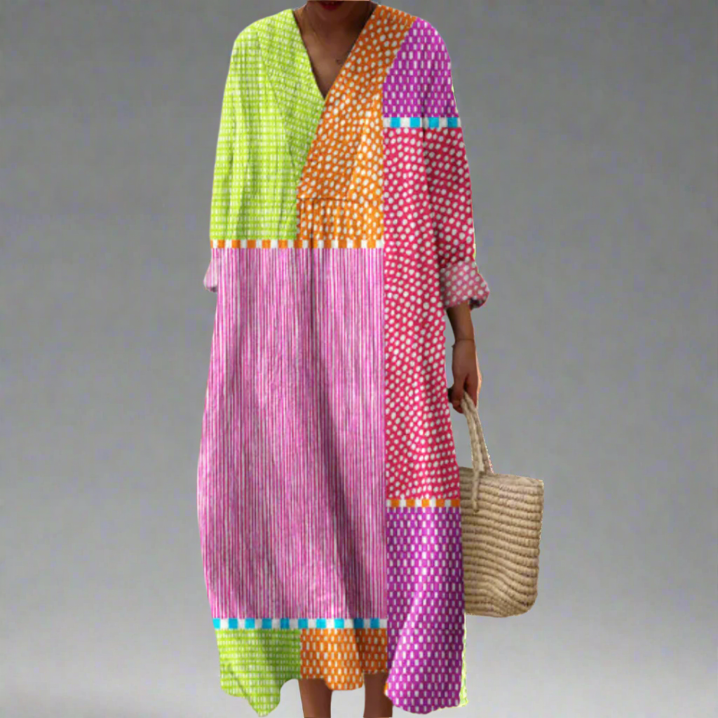 Mechthild - Boho Maxikleid