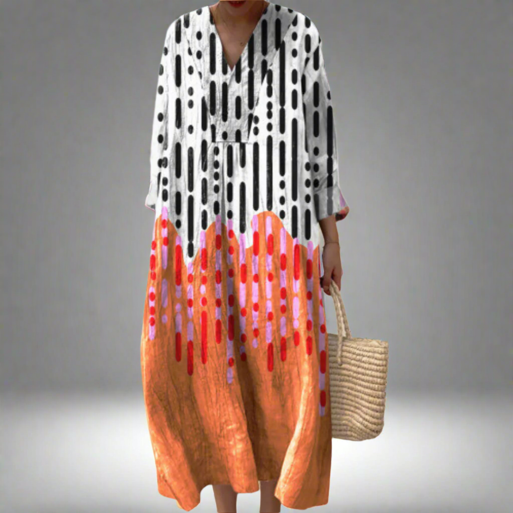 Saskia - Boho Maxikleid
