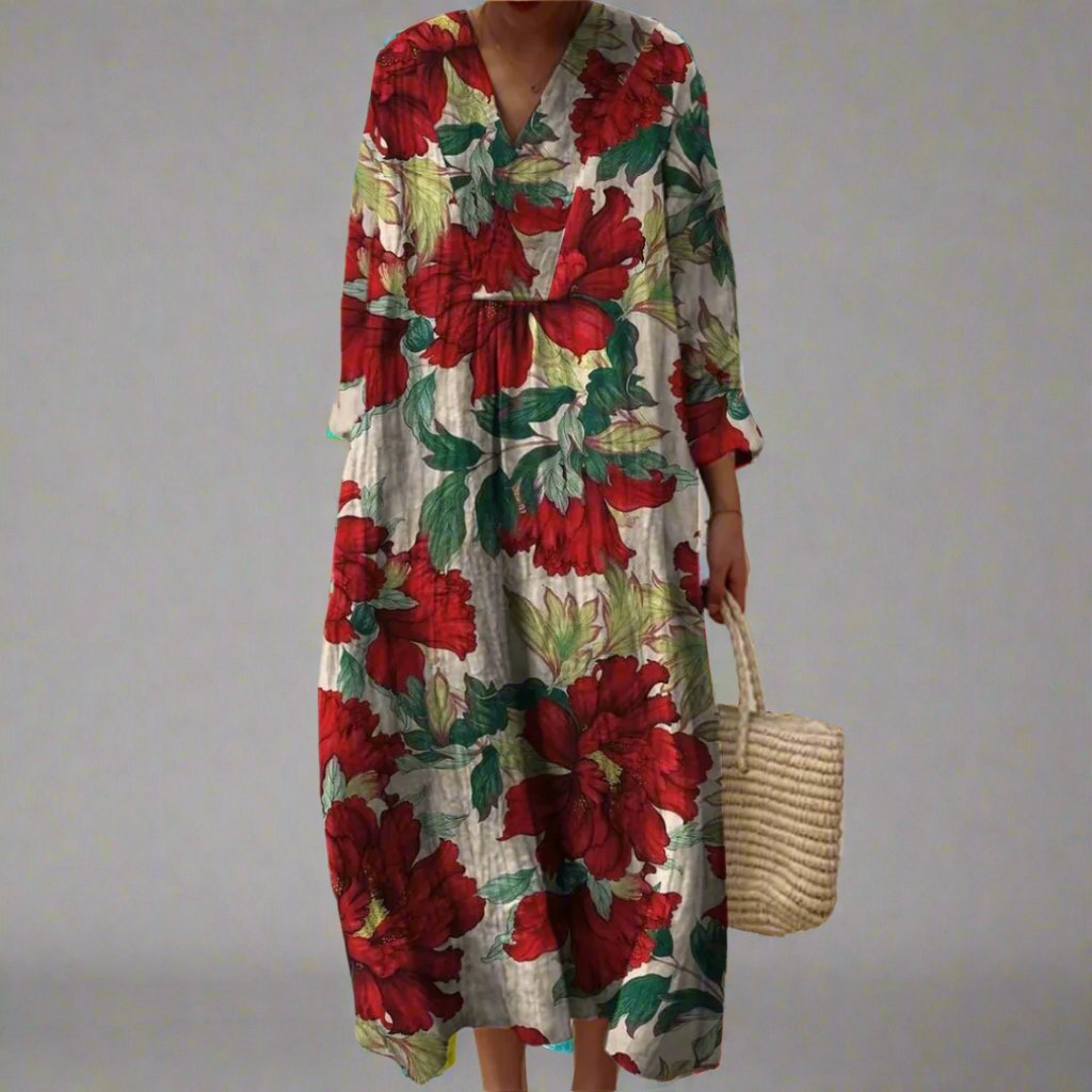 Luisa - Boho Maxikleid