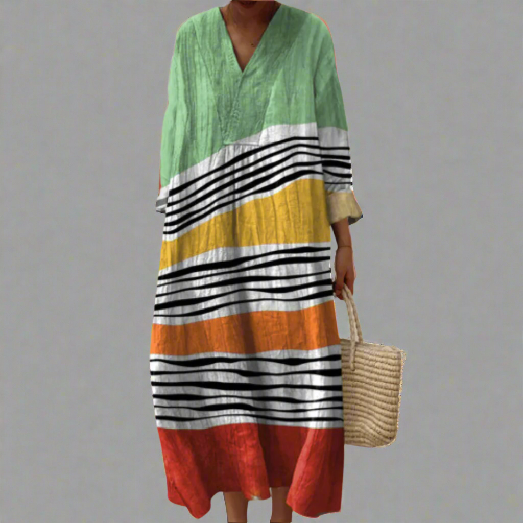 Wilhelmina - Boho Maxikleid