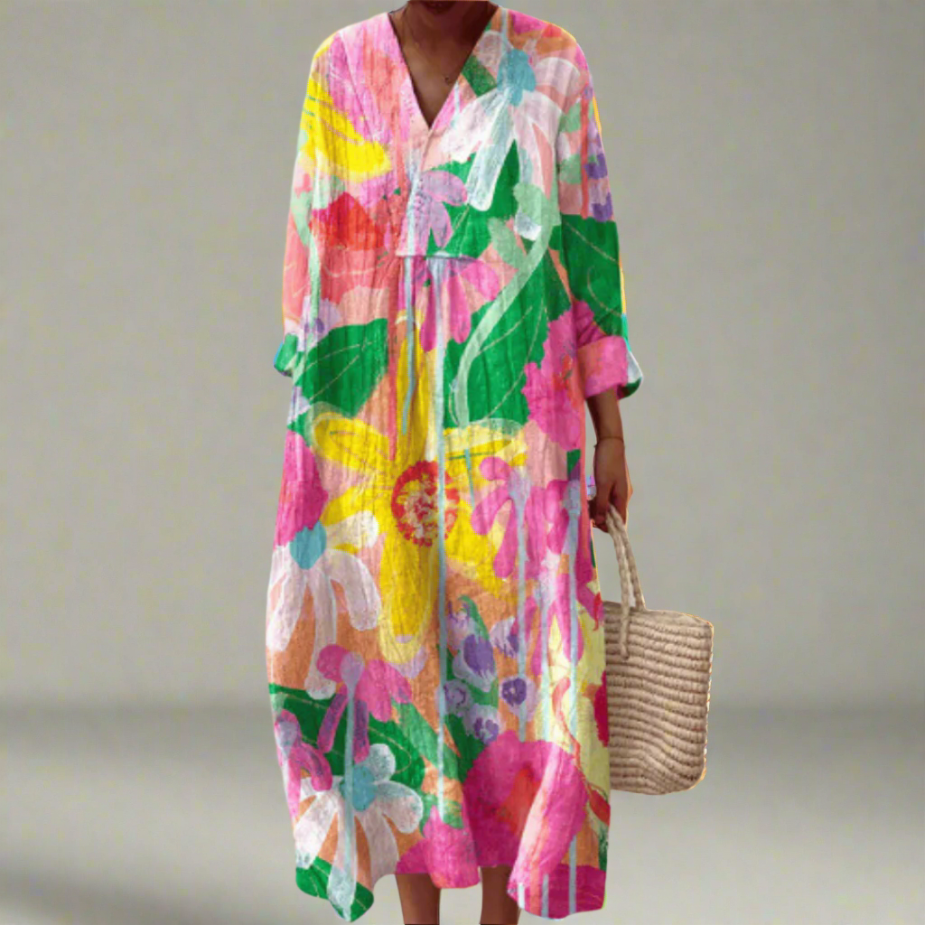 Dorothea - Boho Maxikleid