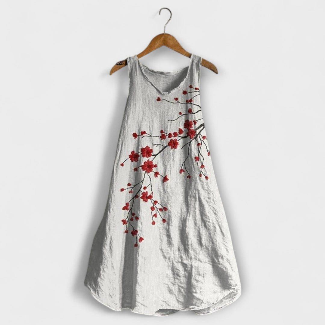 Helga – Zartes Luftiges Tank-Top-Kleid