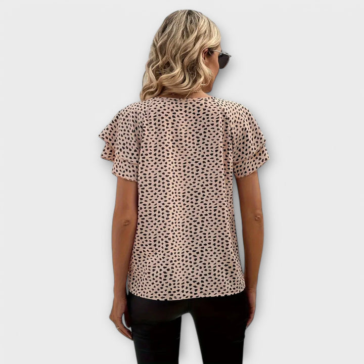 Lina-Marie - All-Over bedruckte Bluse