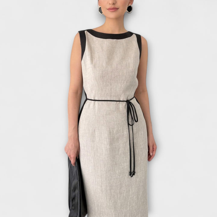 Helena - Schickes ärmelloses Kleid