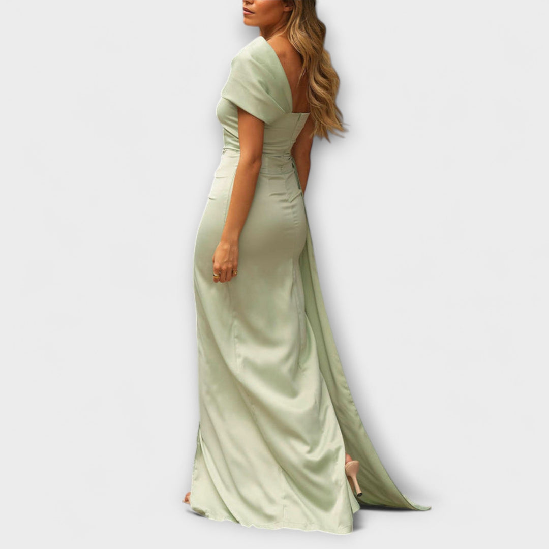 Frida - Schickes Maxikleid mit einem Schulterträger