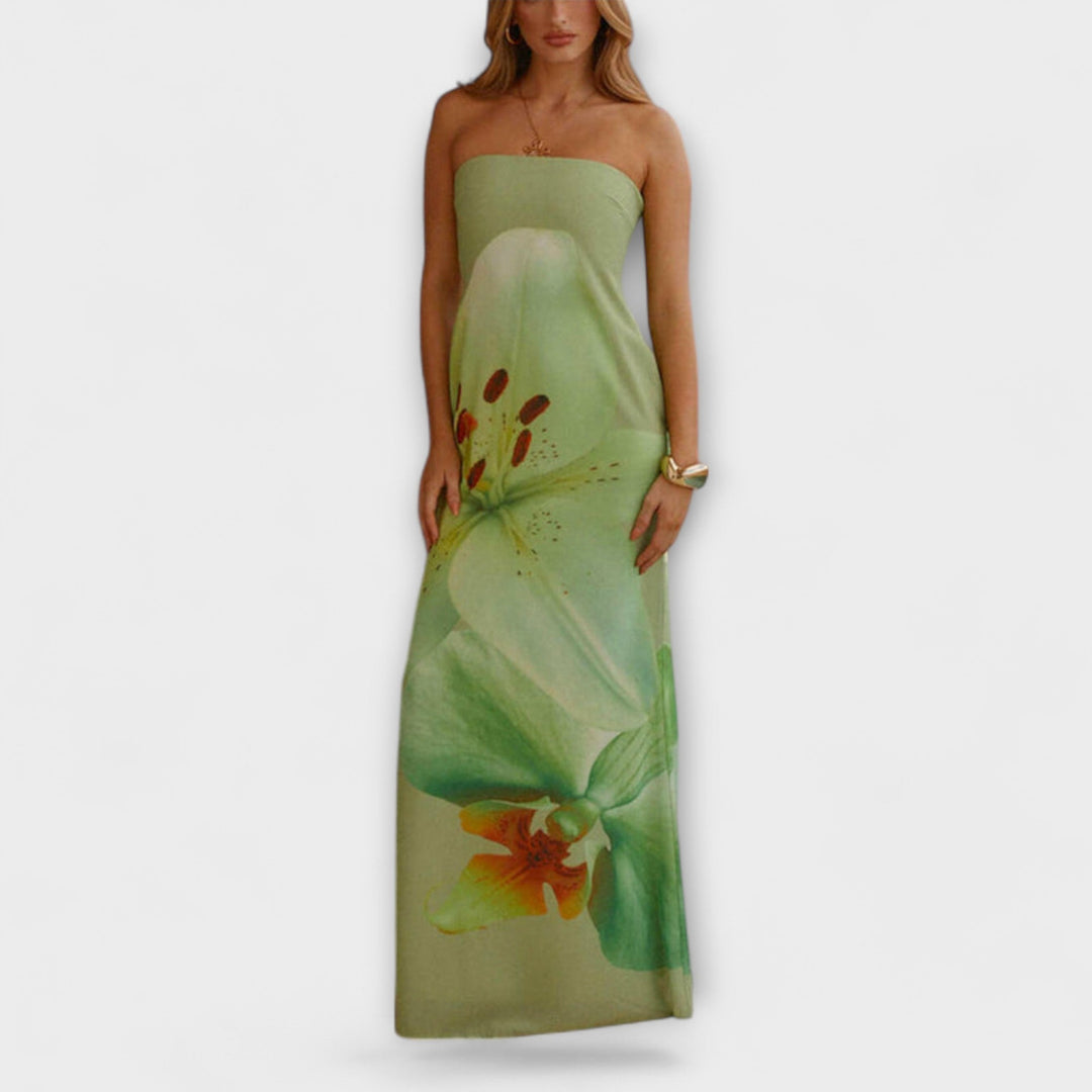 Madeleine - Schickes Off-Shoulder Maxikleid