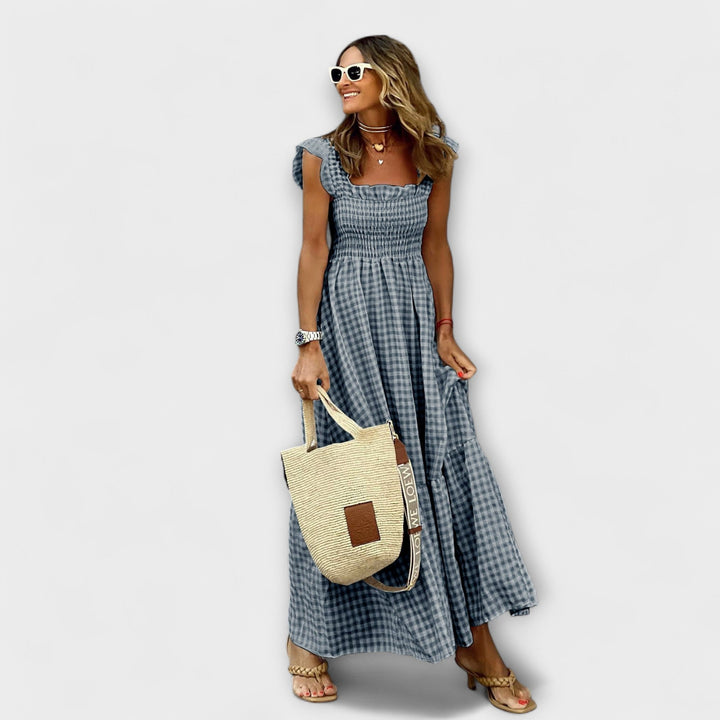 Helene - Maxikleid mit Rüschensleeves