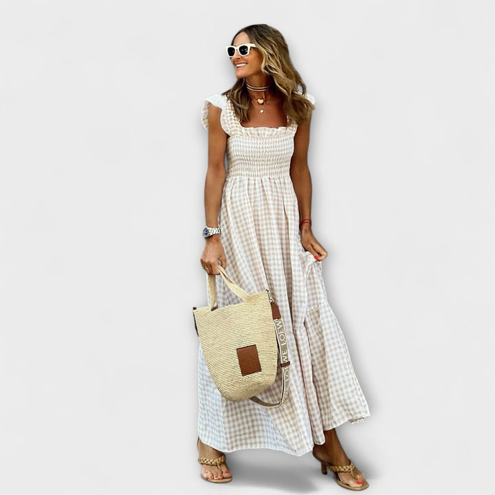 Helene - Maxikleid mit Rüschensleeves