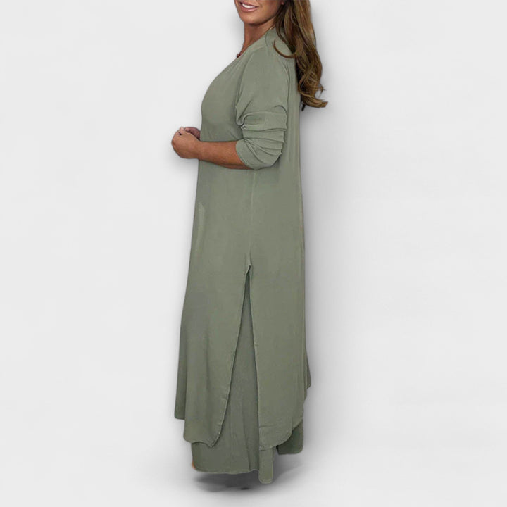Nahia – Zweiteiliges Damen Co-Ord Set Mit Stilvollem Look