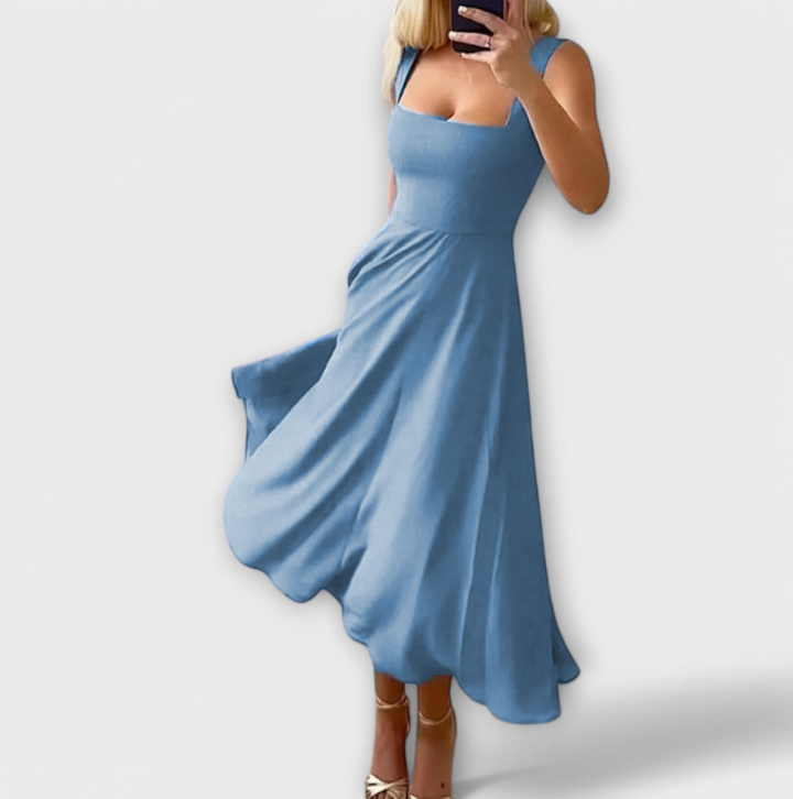 Tatiana - Elegantes ärmelloses Kleid