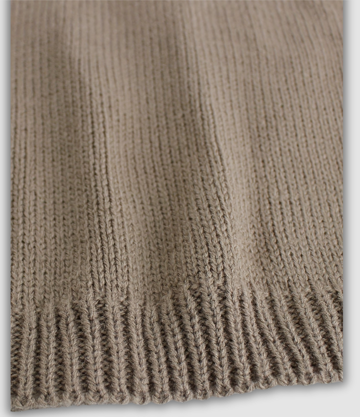 Zenobia - Gestreifter Pullover mit Reißverschluss