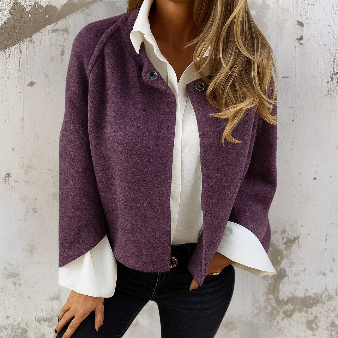 Carola - Elegante, warme kurze Jacke