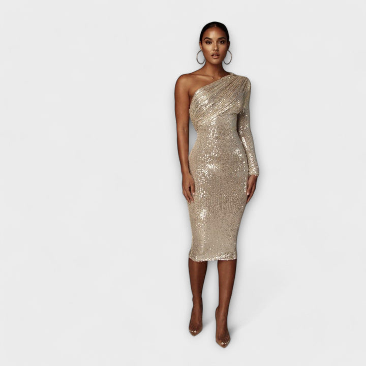 Tamina - Abendkleid mit Wickelbrust