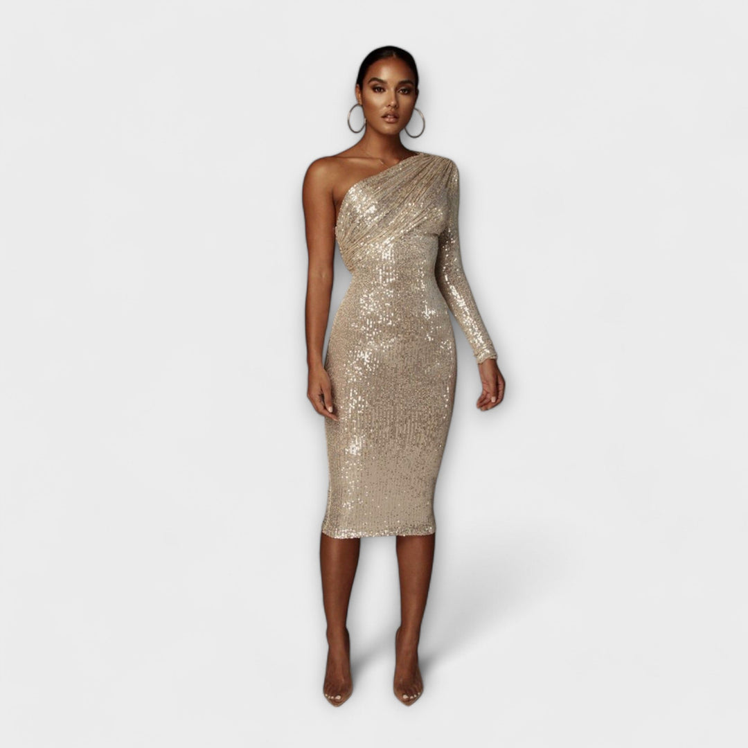 Tamina - Abendkleid mit Wickelbrust