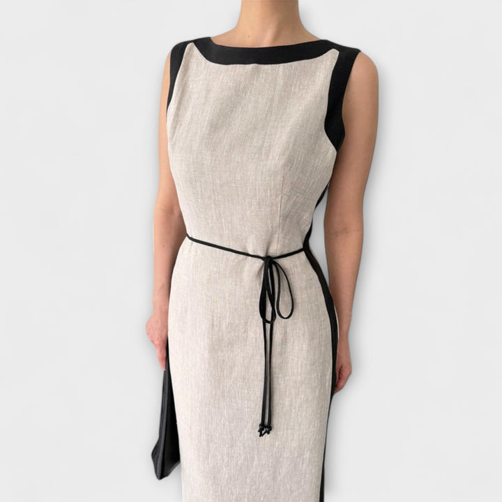 Helena - Schickes ärmelloses Kleid