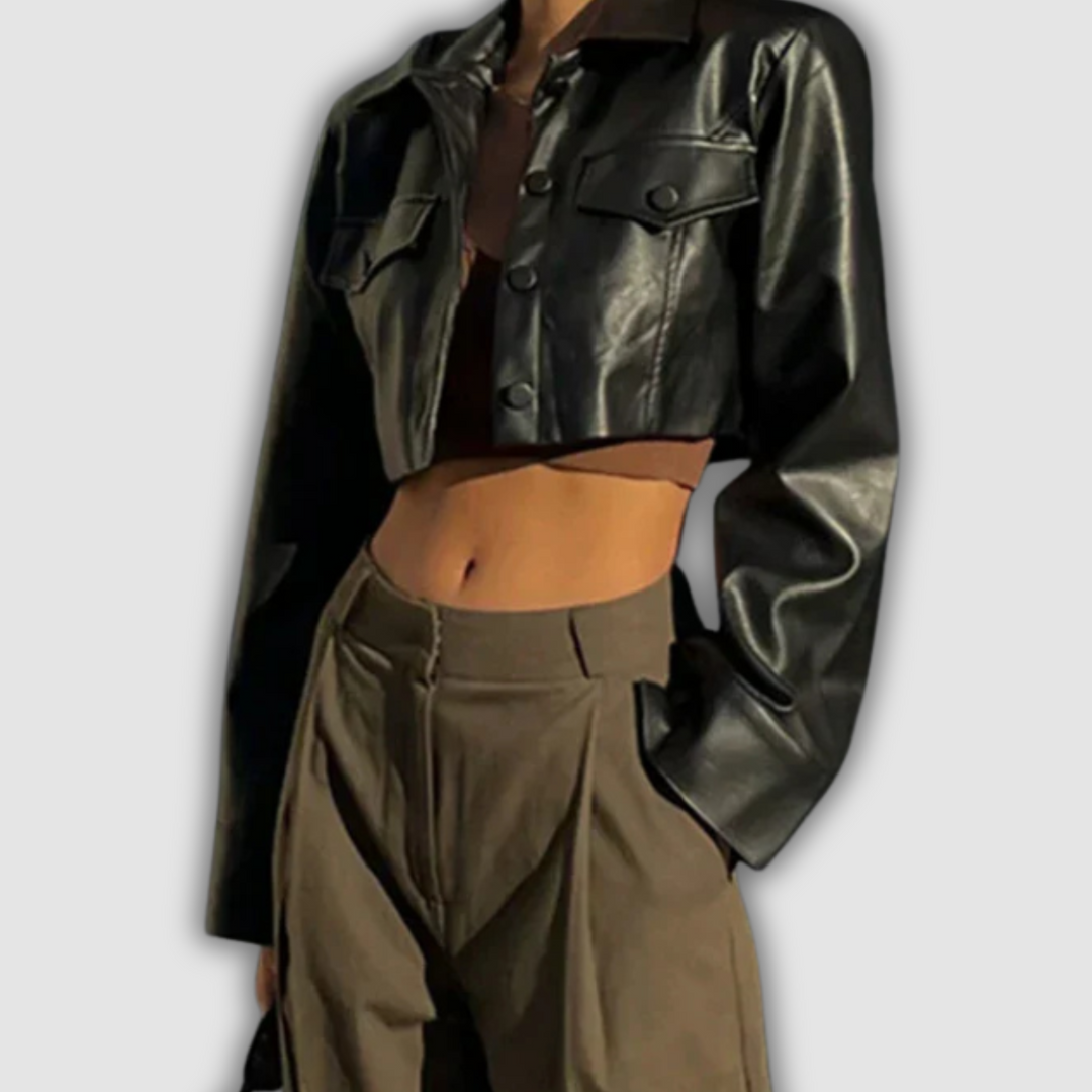 Altheira - Elegante Kunstlederjacke
