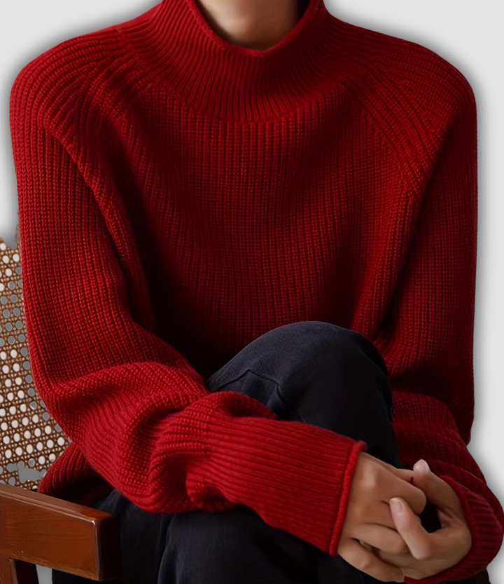 Gundel - Pullover mit hohem Kragen