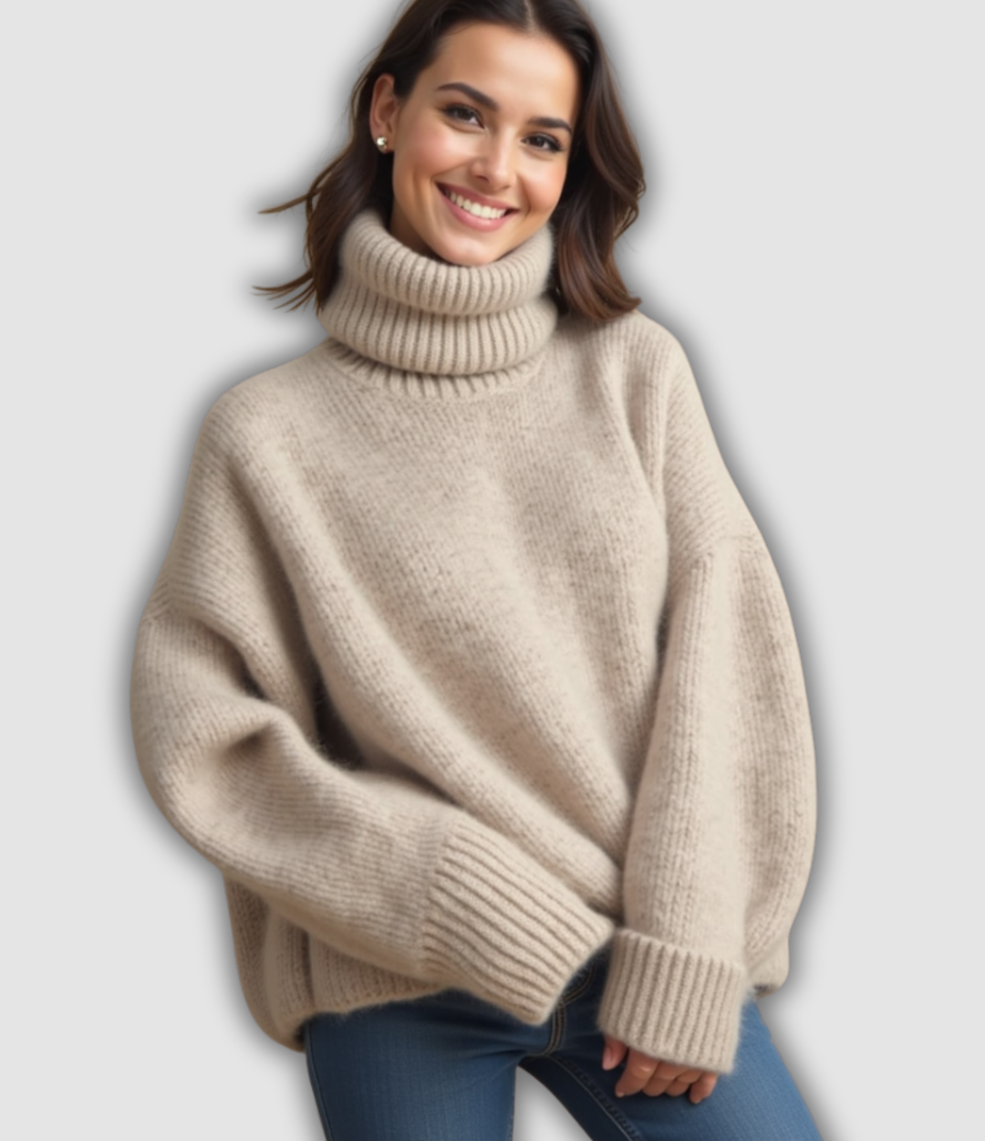 Ulla - Gemütlicher warmer Pullover