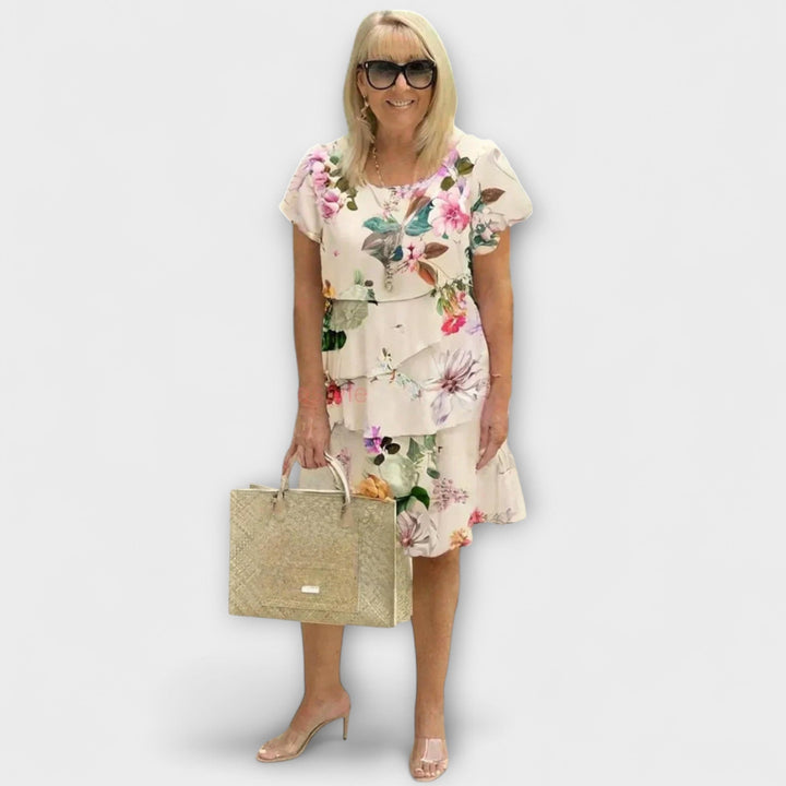 Frederike - Florales Eleganzkleid