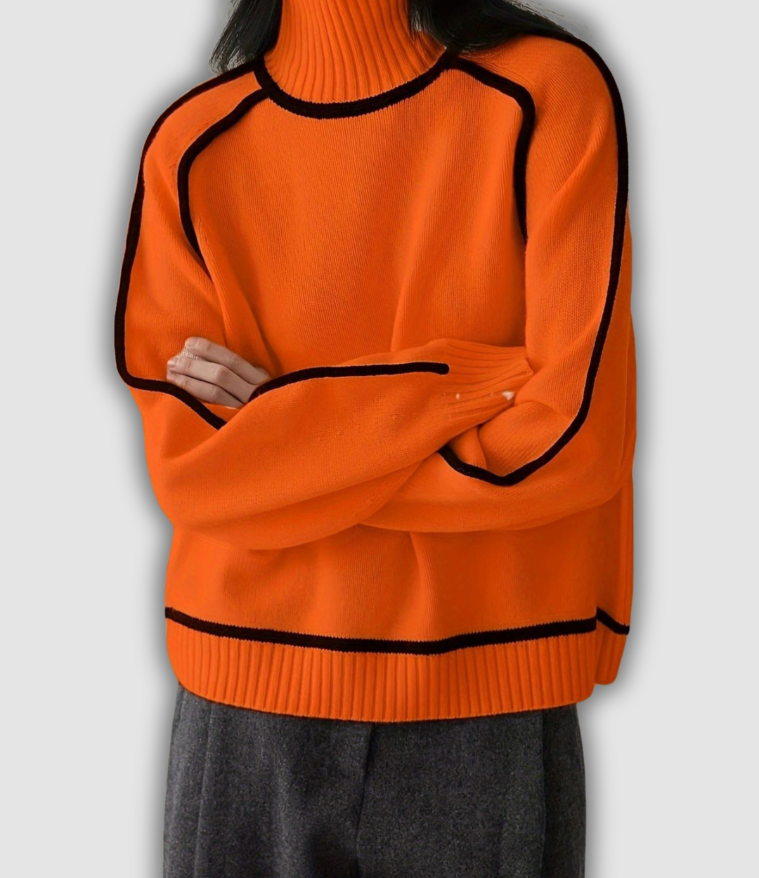 Roselinde - Weicher Kaschmir-Rollkragenpullover