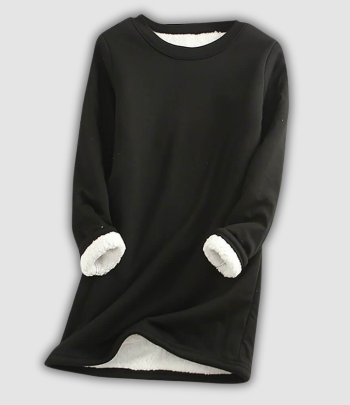 Doris - Langer kuscheliger Pullover