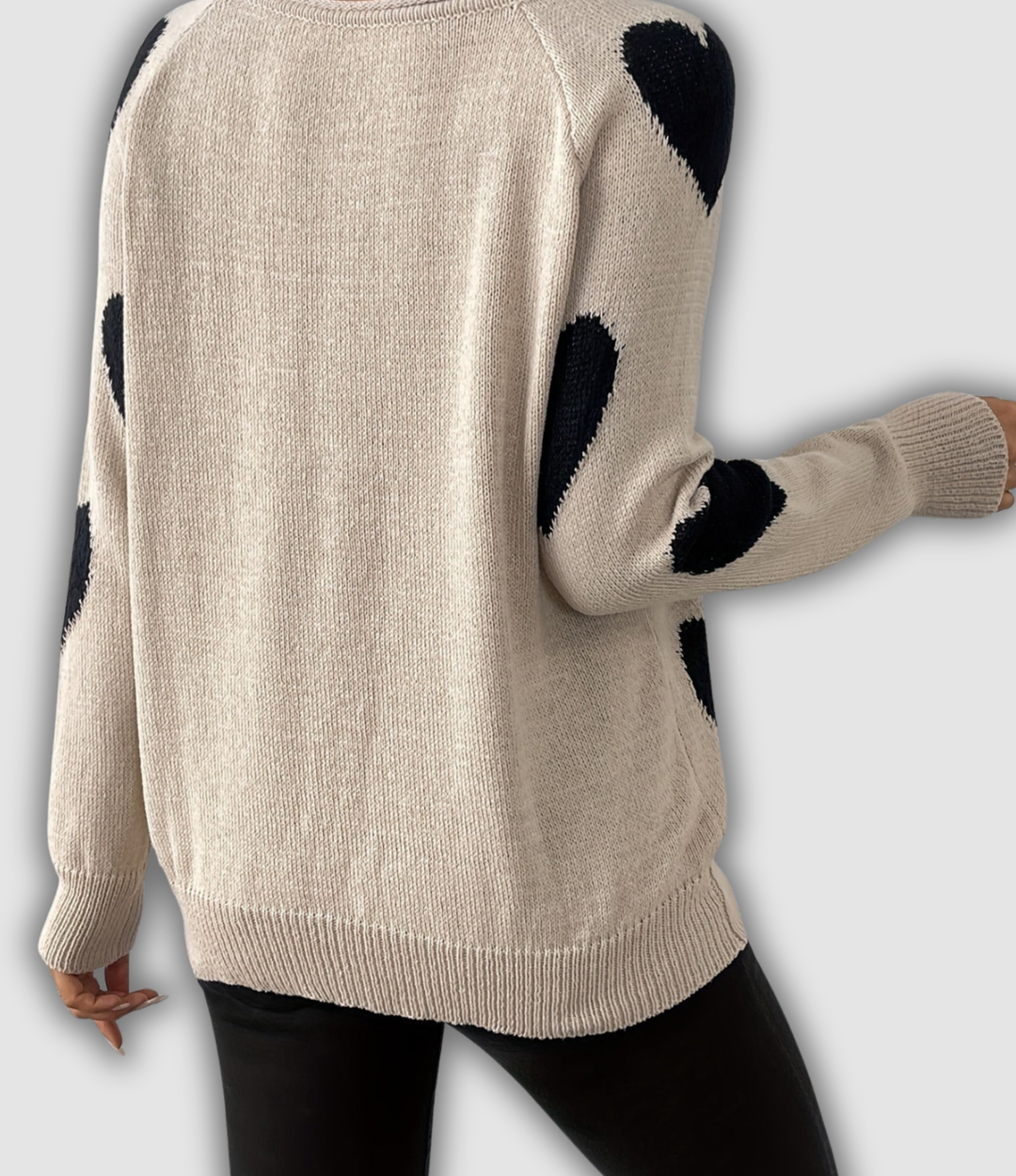 Delfina - Eleganter Langarm Pullover