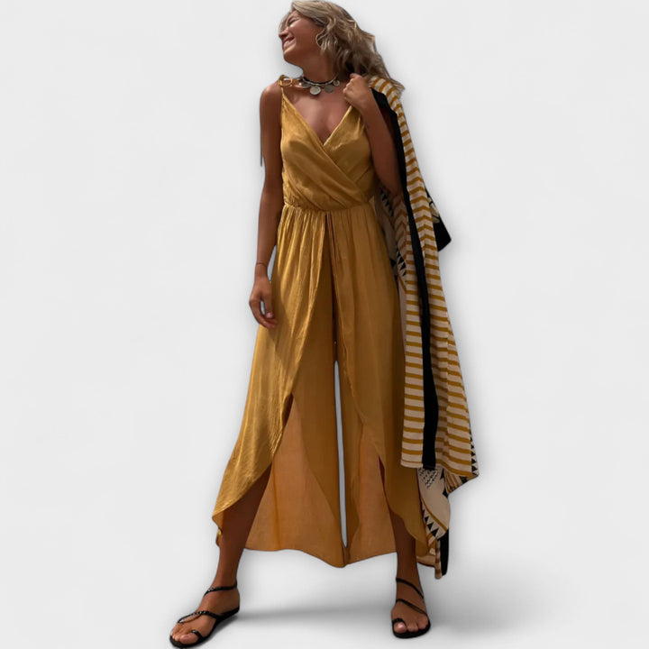Anna - Seitenschlitz Jumpsuit
