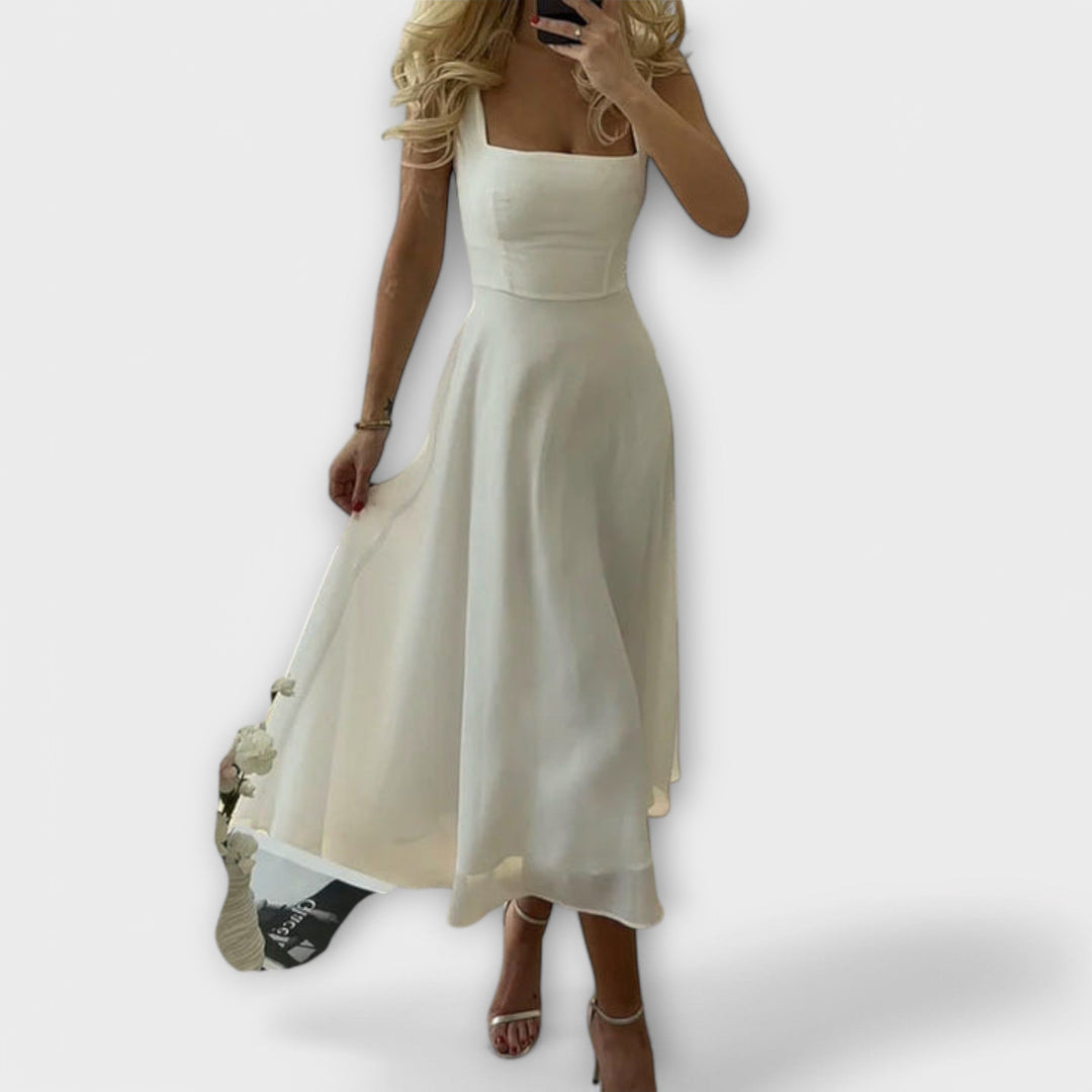 Tatiana - Elegantes ärmelloses Kleid