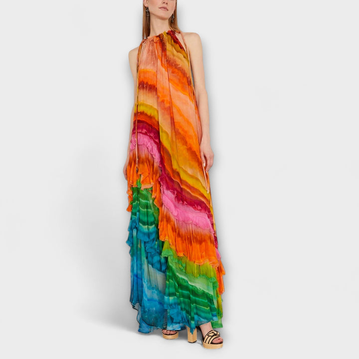 Barbara - Ruffle Gown