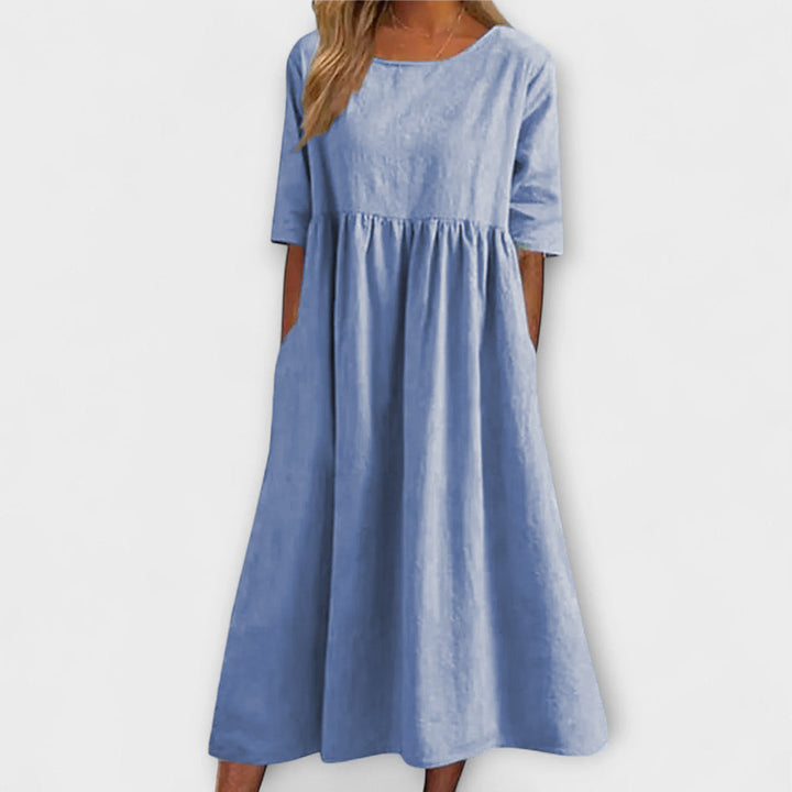 Zenta - Bauchbedeckendes Kleid