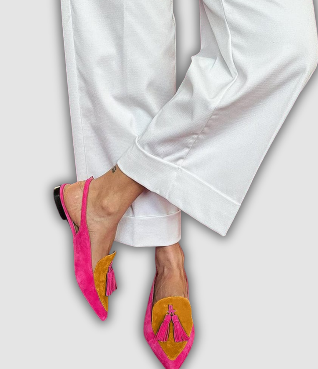 Sibylla - Slingbacks mit Quasten