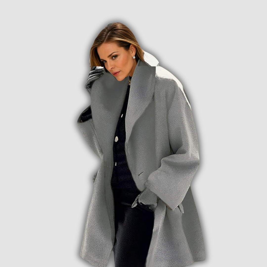 Anneliese - Premium Wollmantel, winddicht