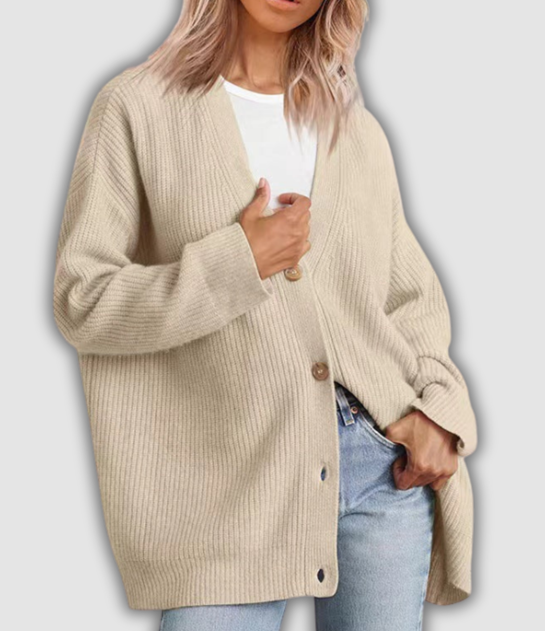 Gunda - Elegante Strickjacke