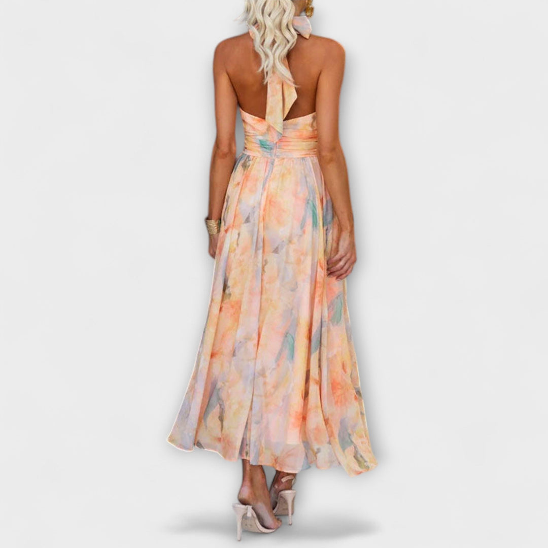 Hannah – Aquarell Maxikleid