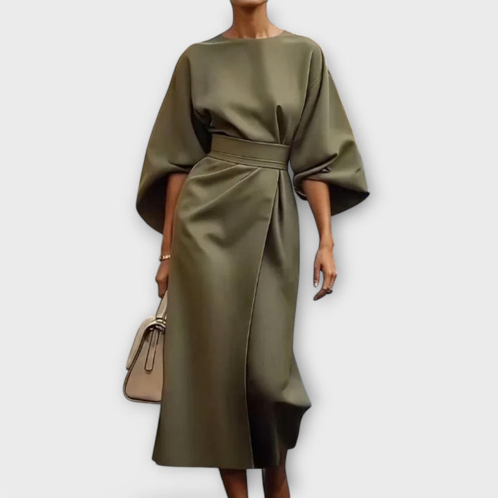 Lia - Elegantes Kleid mit Ärmeln