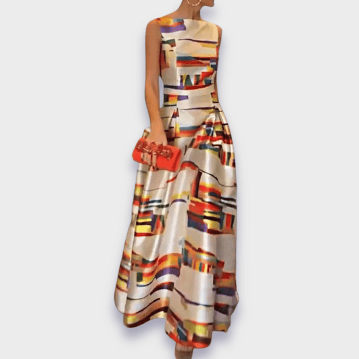 Isabell - Langes Kleid aus Premium-Stoff