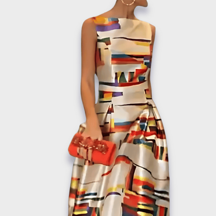 Isabell - Langes Kleid aus Premium-Stoff