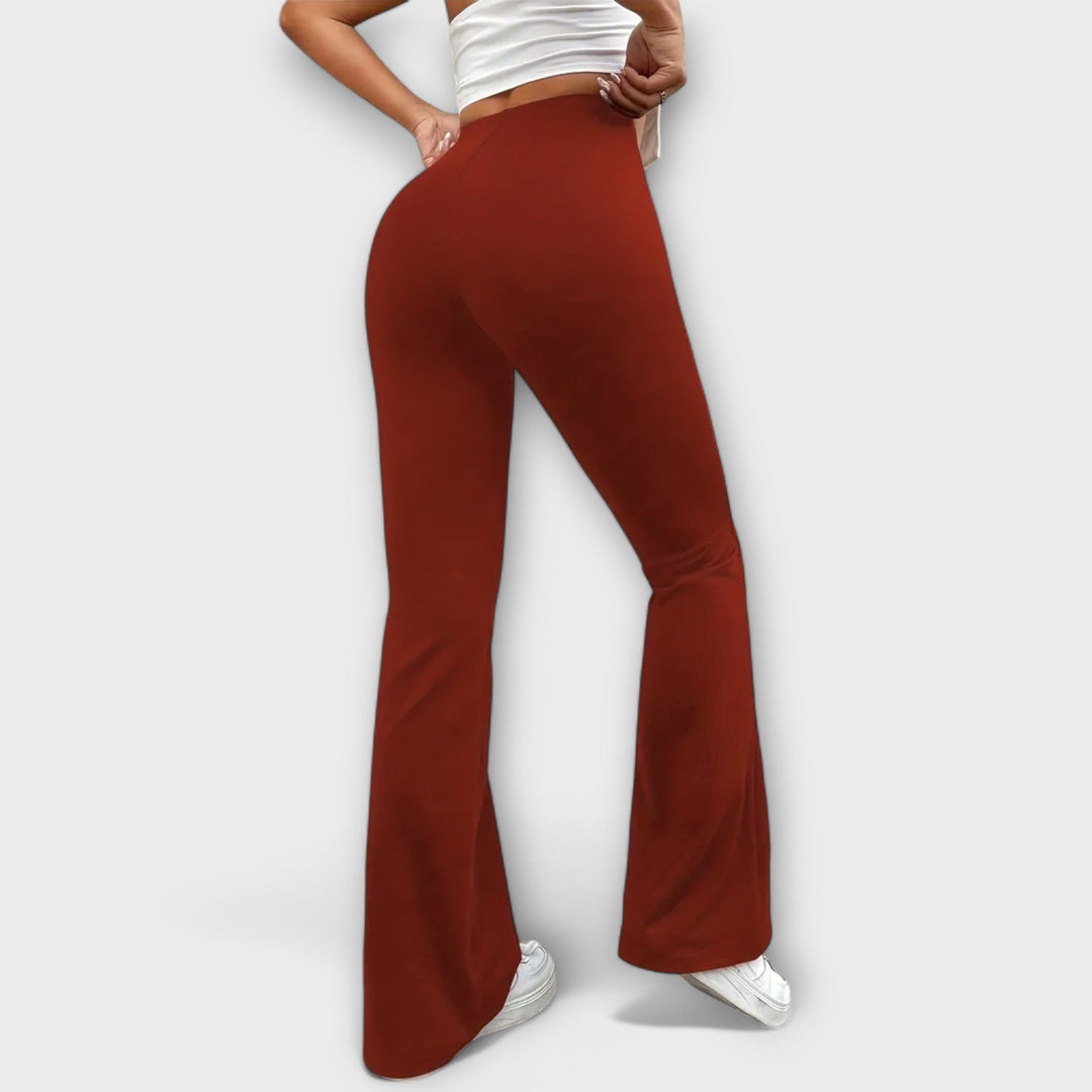 Joselyn - Lockere Hose mit ausgestelltem Bein