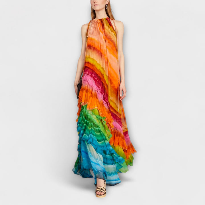 Barbara - Ruffle Gown