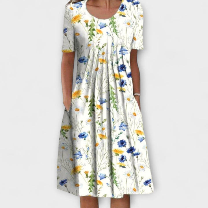 Juliane – Schickes Schichtkleid mit Bauchkontrolle