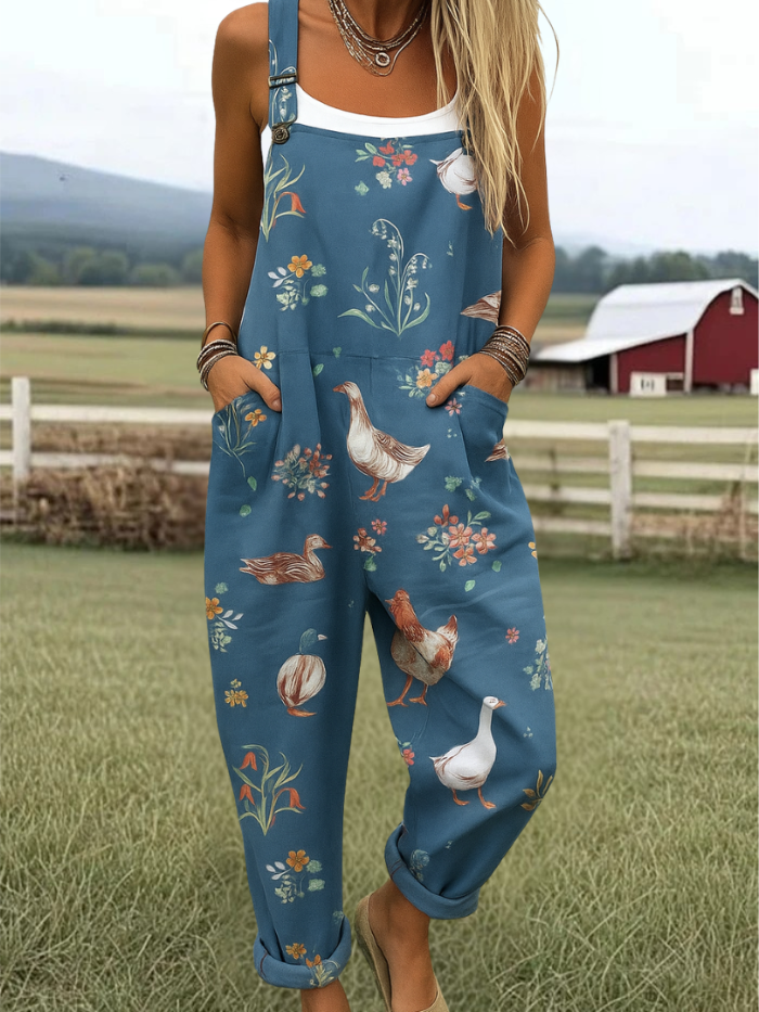 Christina - Künstlerischer Overall-Jumpsuit