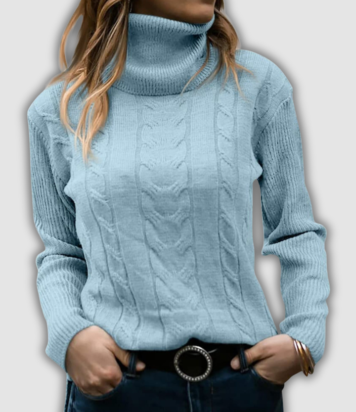 Jutta - Gestrickter Pullover