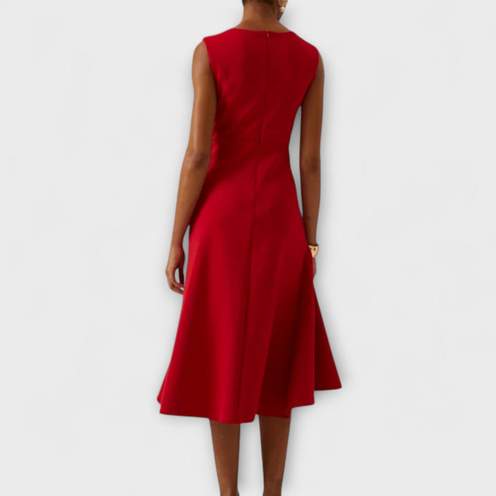 Sarah – Draped Asym Midi