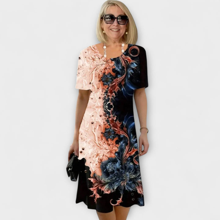 Sabine - Sommerblumenbrise Kleid