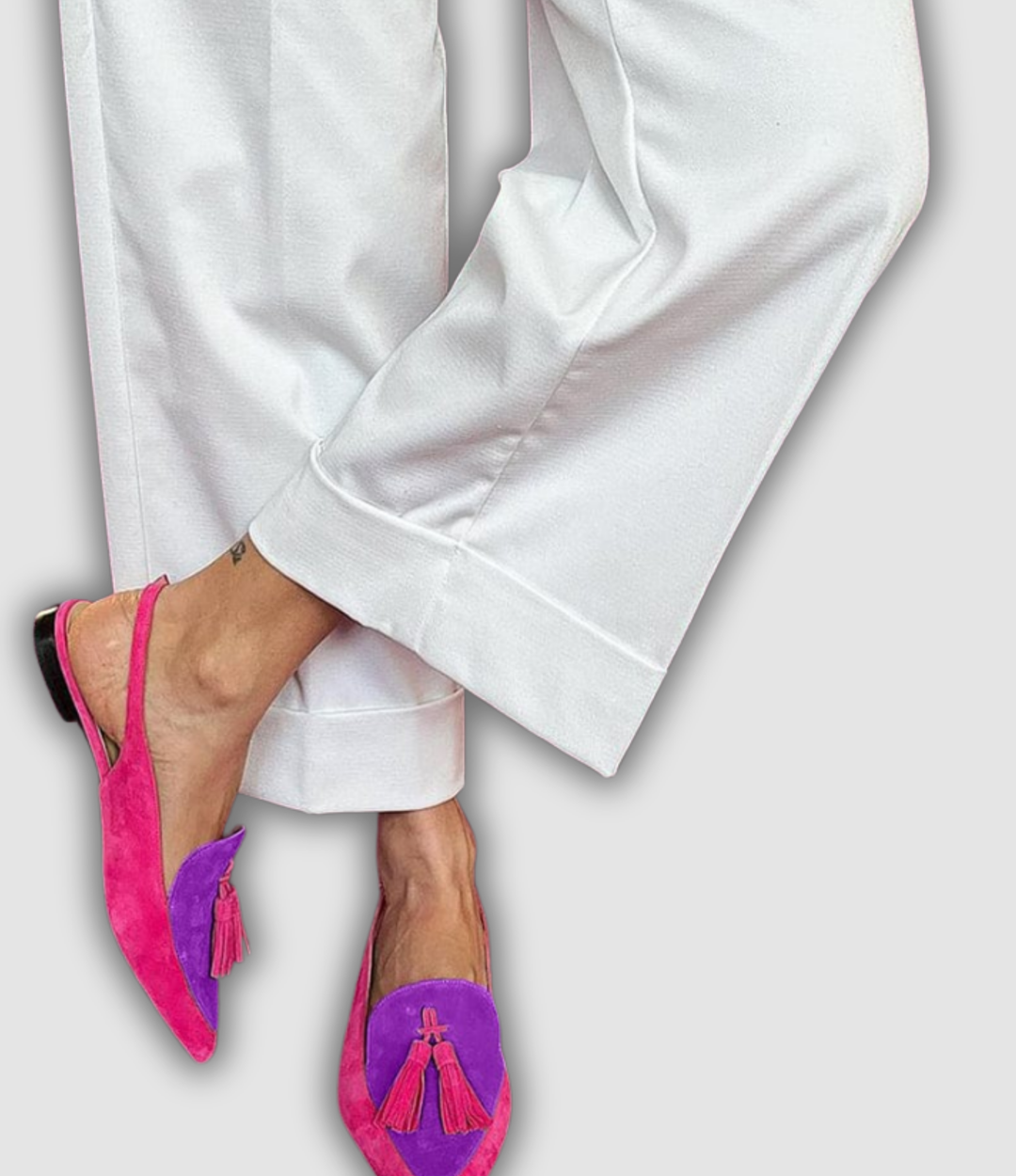 Sibylla - Slingbacks mit Quasten