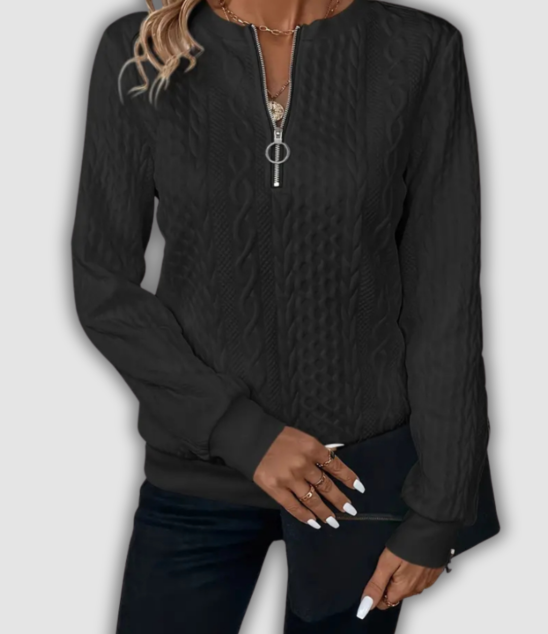 Tabea - Eleganter Strickpullover