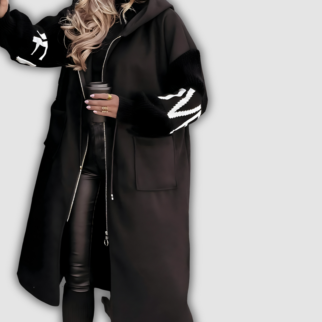 Grace - Windbreaker langer Mantel